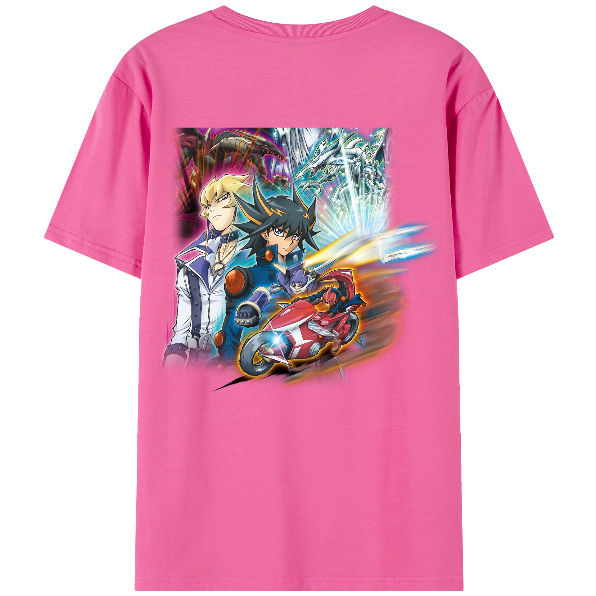 （画像用） 遊☆戯☆王 Yu-Gi-Oh! レディース半袖Tシャツ(バックプリント)